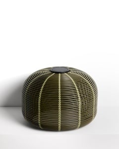 Lampa solara pentru exterior verde din metal 35 cm Garoina Kave Home