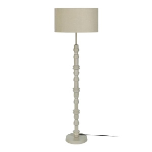 Lampadar bej din metal 148 cm Totem Zuiver