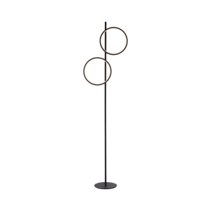 Lampadar negru din metal cu 2 LED-uri 151 cm Mini Ritus Zuma Line