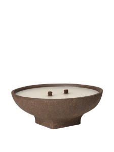 Lumanare pentru exterior maro din ceramica 12 cm Vei Ferm Living