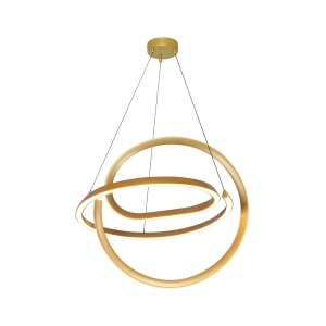 Lustra aurie din metal Velenne Lumi Zuma Line