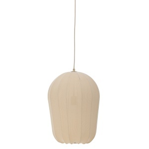 Lustra crem din fibre sintetice Naluna Bloomingville
