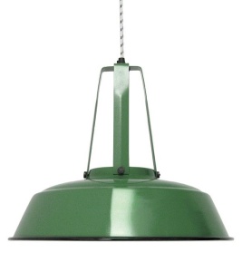 Lustra din metal verde Workshop L HK Living