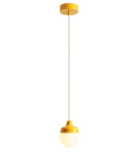 Lustra galbena din metal Fala XS Aldex