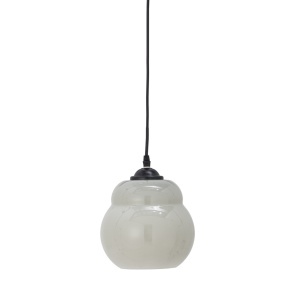 Lustra gri din sticla Motella Bloomingville