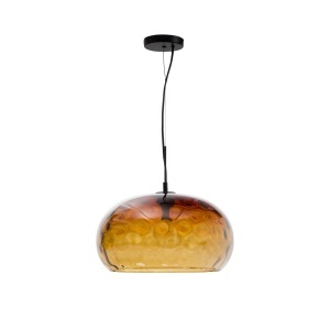 Lustra maro din sticla Balma Kave Home