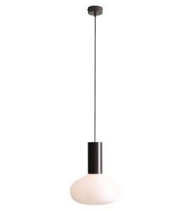 Lustra maro mocha din metal Flo M Aldex