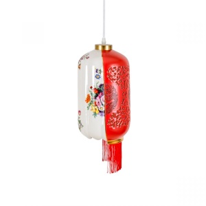 Lustra multicolora din ceramica Hybrid Inalda Seletti