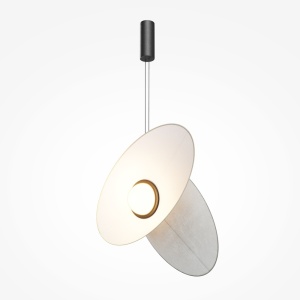 Lustra neagra/alba din metal Evolution Mania Maytoni