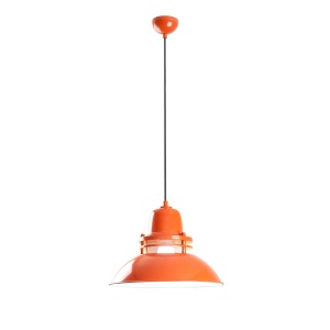 Lustra portocalie din metal Tibet The Home Collection