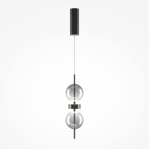 Lustra transparenta din sticla Double Moon Maytoni