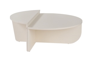 Masa de cafea alba Orion Wood The Home Collection