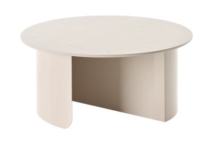Masa de cafea bej din lemn 72 cm Plateau FEST