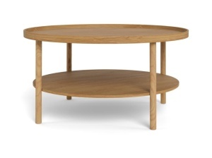 Masa de cafea din lemn maro 80 cm Banbury Quiet Object