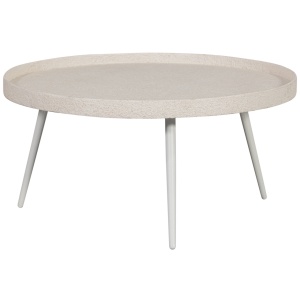 Masa de cafea din metal crem 74 cm Bounds Woood