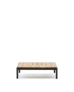 Masa de cafea exterior maro/gri din lemn 89x91 cm Sorells Kave Home
