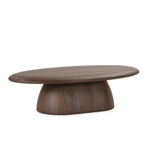 Masa de cafea maro 70x130 cm Jack Thai Natura