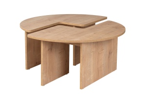 Masa de cafea maro 90 cm Moira The Home Collection