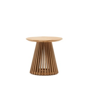 Masa de cafea maro din lemn 50 cm Jeanette Kave Home