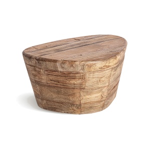 Masa de cafea maro din lemn 50x60 cm Lestans Vical Home