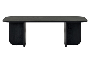 Masa de cafea neagra 60x120 cm Akira Nordure
