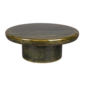 Masa de cafea verde din lemn 60 cm Mush Dutchbone