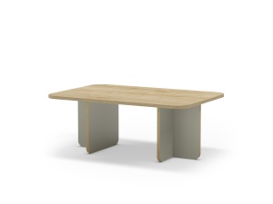 Masa de cafea verde/maro 56x100 cm Hillary The Home Collection