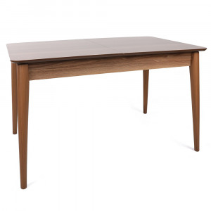 Masa dining extensibila maro 80x130(165) cm Lotus The Home Collection