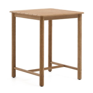 Masa dining exterior maro din lemn 78x78 cm Sori Kave Home