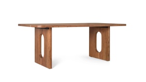 Masa dining maro din lemn 100x200 cm Contemporary Giner y Colomer