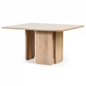 Masa dining maro din lemn 137x137 cm Arq Teulat