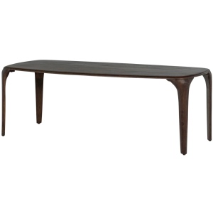 Masa dining maro din lemn 95x230 cm Fiore Woood