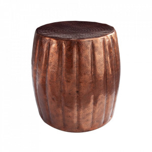 Masuta de cafea aramie din aluminiu 42 cm Marrakesch Invicta Interior