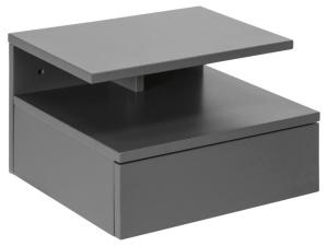 Noptiera gri din metal Ashlan Actona Company
