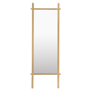Oglinda de podea dreptunghiulara maro din lemn 58x160 cm Solene Quiet Object