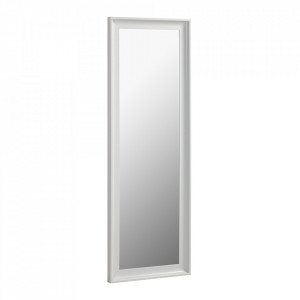 Oglinda dreptunghiulara alba din MDF si sticla 52x159 cm Romila Kave Home