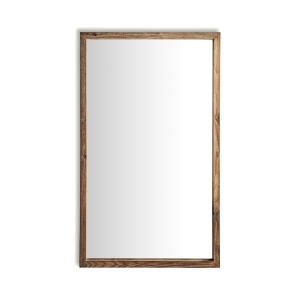 Oglinda dreptunghiulara maro din lemn 90x150 cm Tahus Vical Home