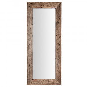 Oglinda dreptunghiulara maro din lemn 90x210 cm Samsun Vical Home