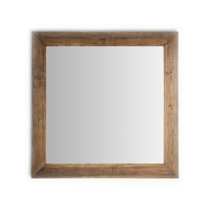 Oglinda patrata maro din lemn 140x140 cm Norvik Vical Home