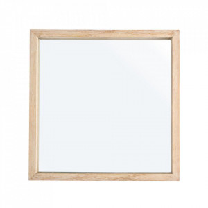 Oglinda patrata maro din lemn 42x42 cm Tiziano Bizzotto