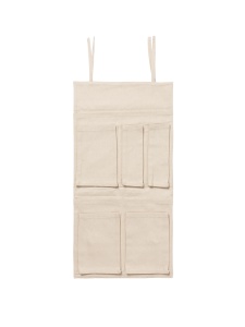 Organizator perete crem din bumbac Canvas Ferm Living