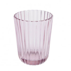 Pahar roz din sticla 8 cm Savelia Kave Home