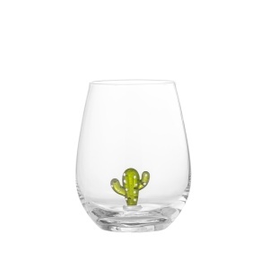 Pahar transparent din sticla 560 ml Misa Deco Bloomingville