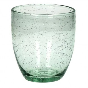 Pahar verde deschis din sticla 9x10 cm Victor Pomax