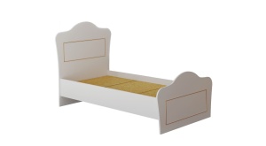 Pat alb 90x190 cm Tega The Home Collection