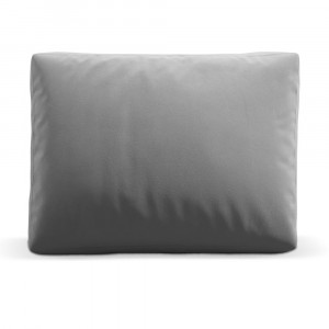Perna dreptunghiulara gri deschis din catifea 40x60 cm Camden Cosmopolitan Design