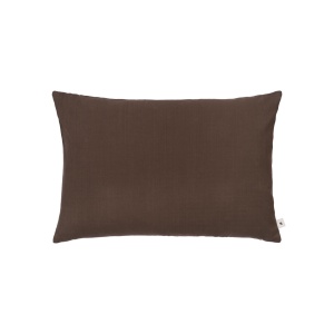 Perna dreptunghiulara maro ciocolata din bumbac 40x60 cm Sen Ferm Living
