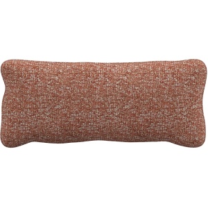 Perna dreptunghiulara maro teracota din textil 30x70 cm Bean Melange Woood