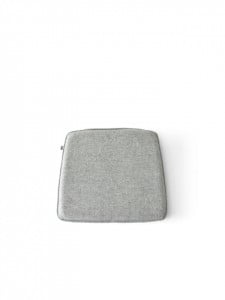 Perna gri deschis dreptunghiulara pentru sezut din textil si spuma 35x39 cm String Cushion Menu
