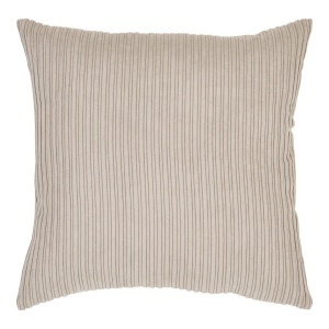 Perna patrata bej din fibre sintetice 45x45 cm Kobe House Nordic